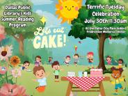 Celebrate our Kids Dallas Library Summer Reading Program and Terrific Tuesday Events