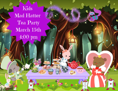 Kids Mad Hatter Tea Party