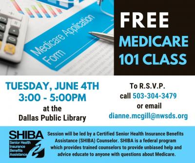 Free Medicare 101 Class (Sign-ups Required)